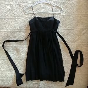BCBGMaxAzria silk black dress